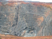 west australia mining map