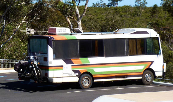 Betty the bus, motorhome in Australia
