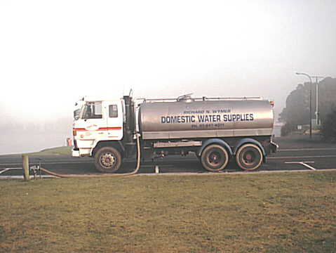 Wymers Nissan water tanker