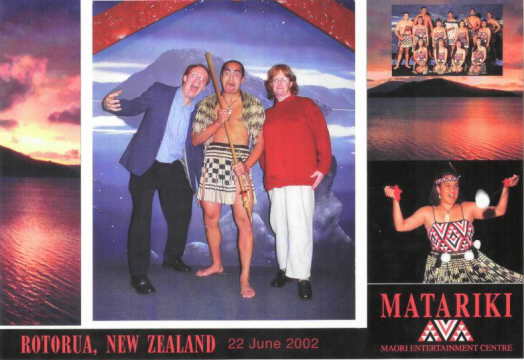 Maori concert card